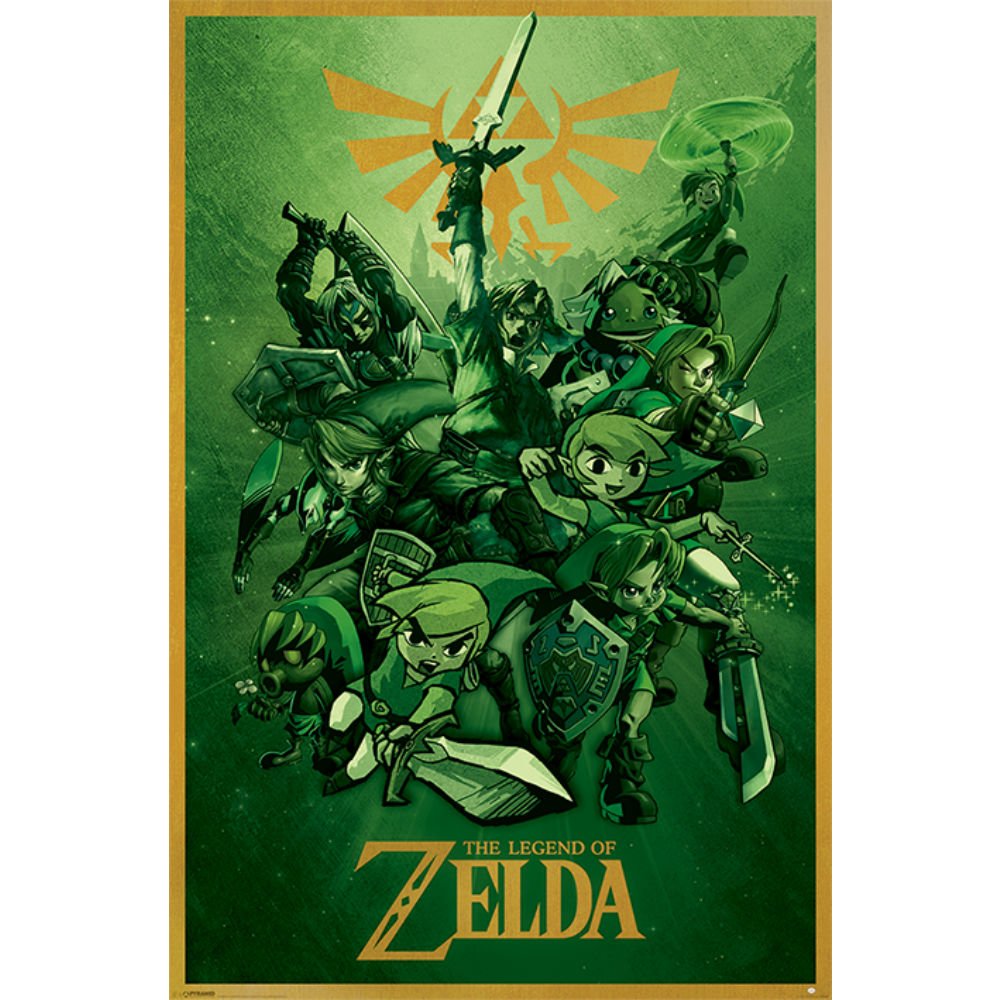 THE LEGEND OF ZELDA ゼルダの伝説 - Link / ポスター - PGS